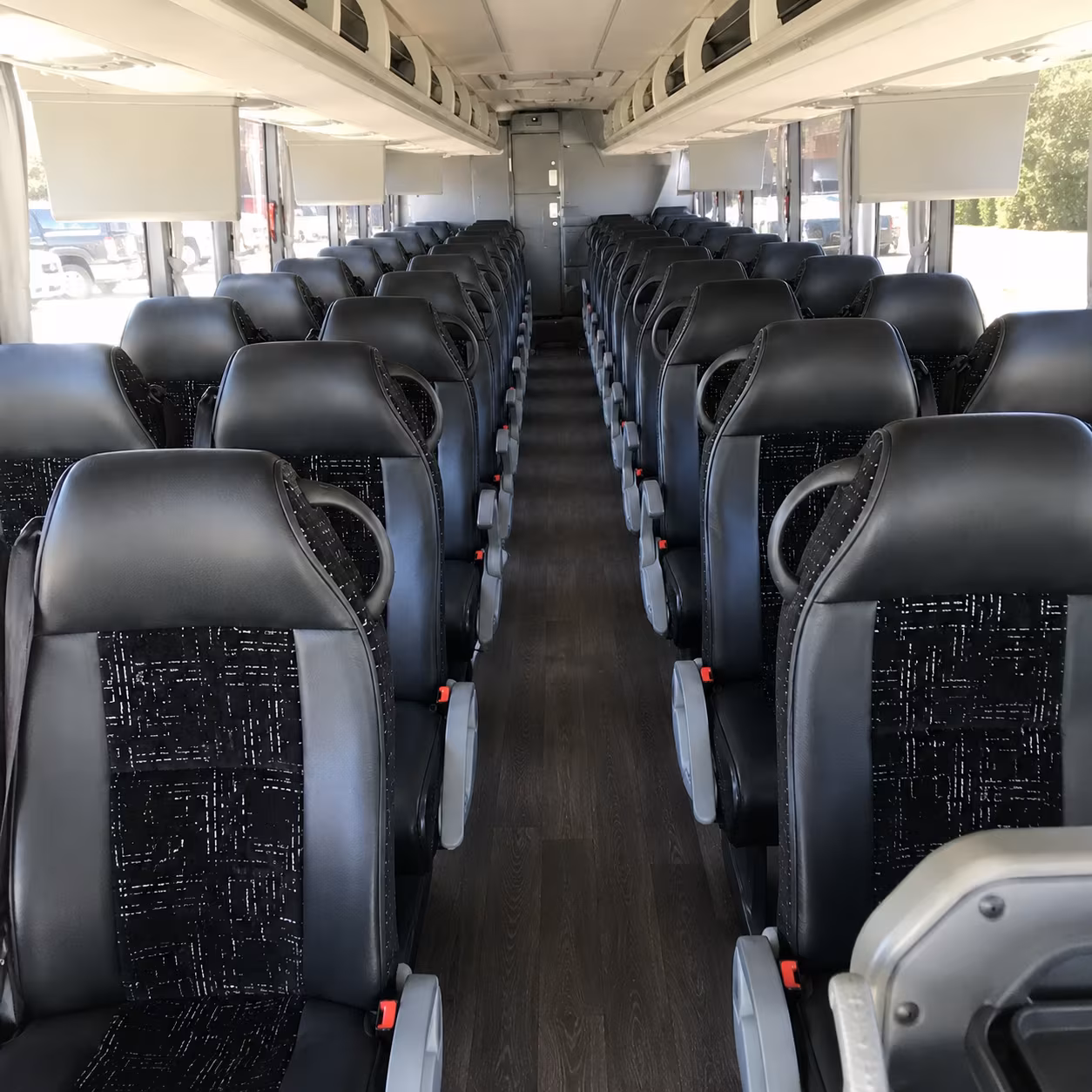 Fayetteville Airport Shuttle & Transportation party bus interior