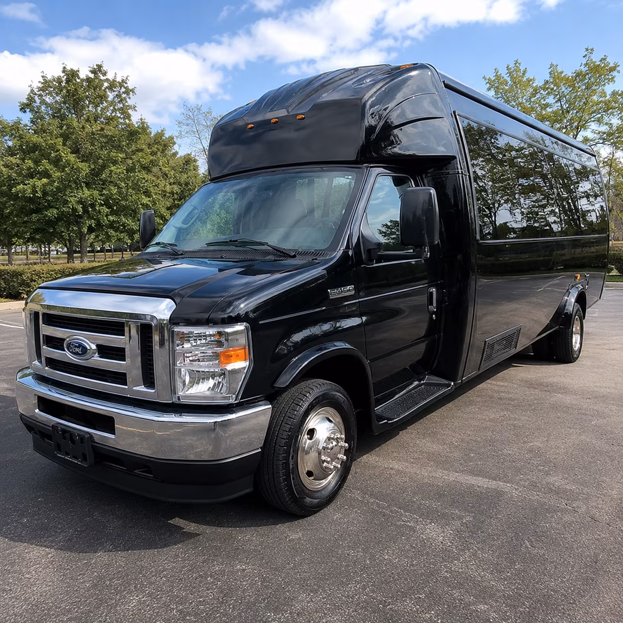 Fayetteville Prom & Homecoming Transportation onboard seating