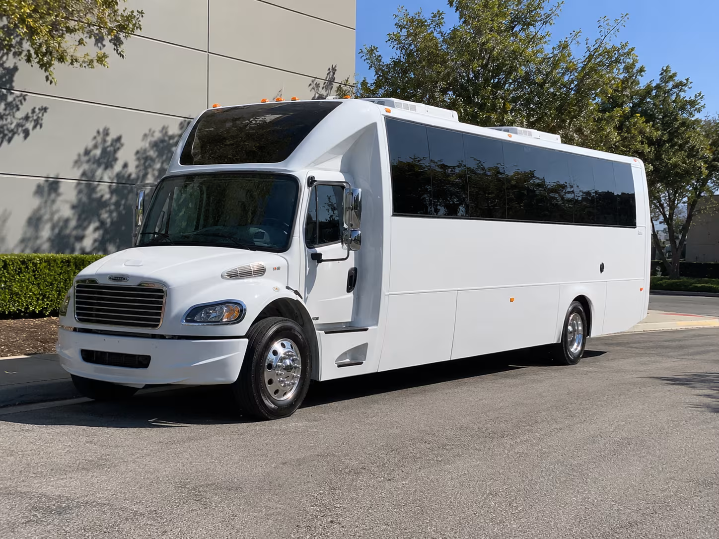 Fayetteville Winery Tour & Pub Crawl Transportation party bus exterior