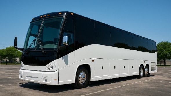 Exterior of Fayetteville Party Bus Company's 40 Passenger Party Bus in Fayetteville