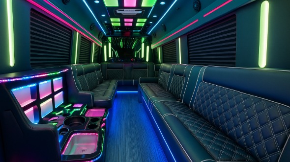 cary 20 passenger party bus